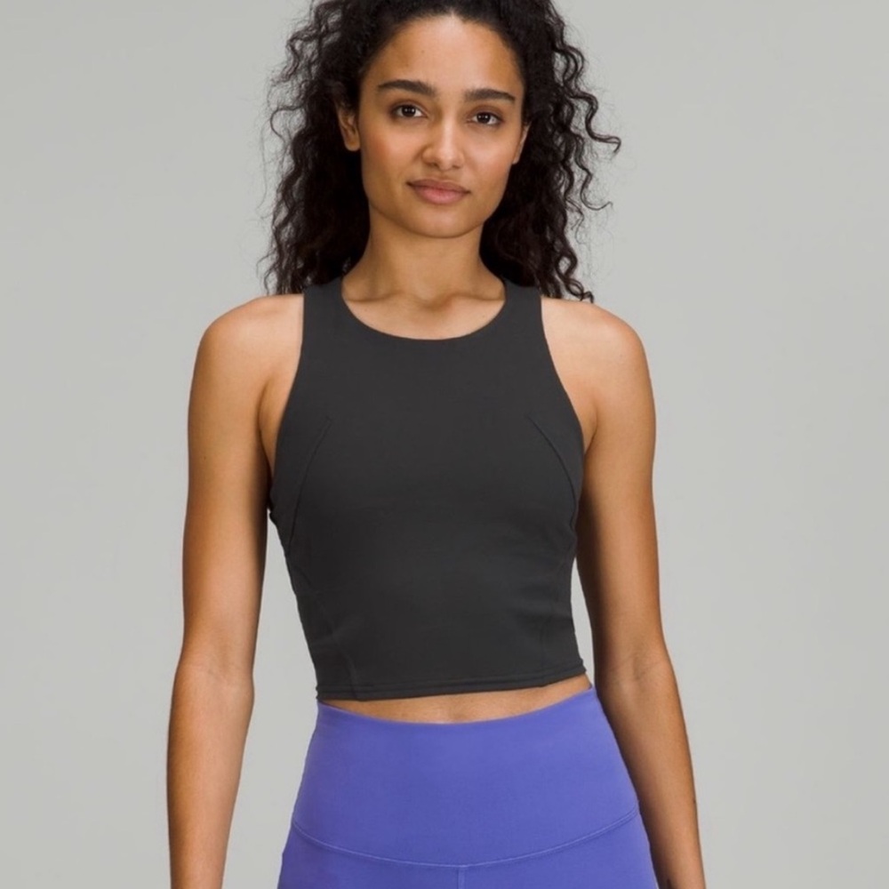lululemon athletica Black Tank Top